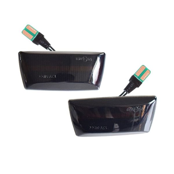 2pcs For Chevrolet Cruze 2009-2014 Car Dynamic LED Fender Side Light 1713423 (Transparent Black) - Image 2