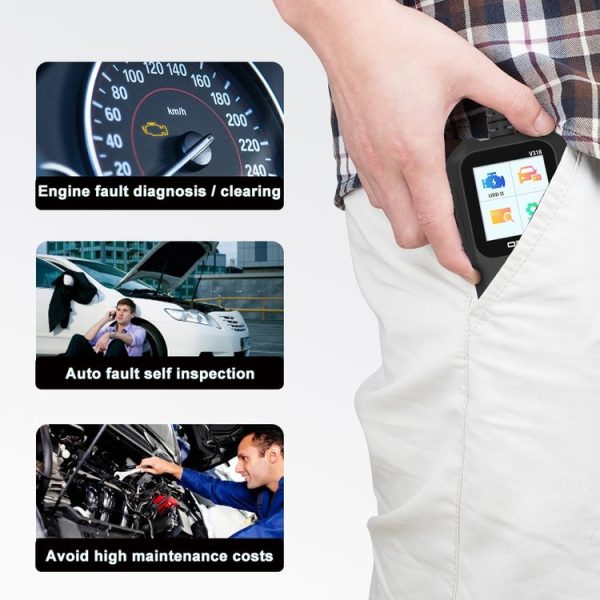 V318 Car OBD2 Color Screen Diagnostic Tool Code Reader - Image 8
