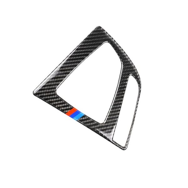Three Color Carbon Fiber Car Gear Panel Decorative Sticker for BMW (F30) 2013-2017 / (F34) 2013-2017, Sutible for Left Driving - Image 2