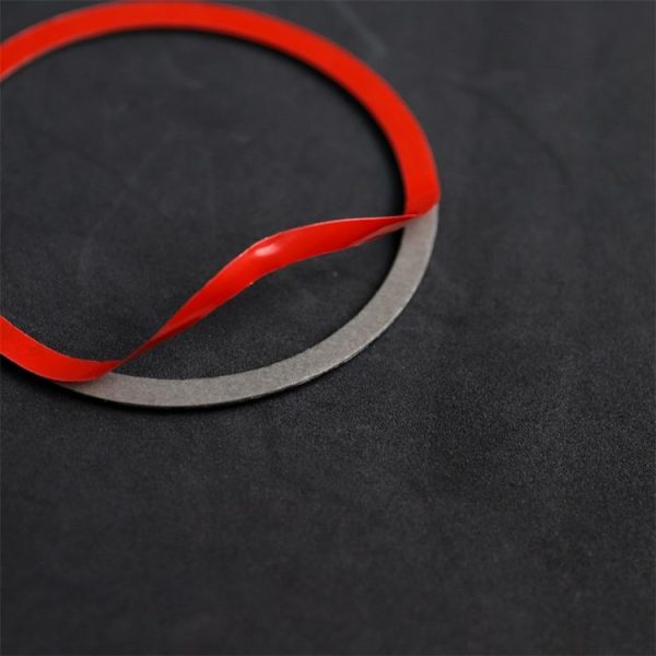 Carbon Fiber Car Horn Circle Decorative Sticker for BMW E90 / E84 / 320i / 325i - Image 3