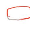 Three Color Carbon Fiber Car Multimedia Frame Decorative Sticker for BMW X3 / X4 / X5 / X6 / F07 / F10 / F15 / F16 / F20 / F25 / F26 / F30 / F34 - Image 4