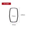 Three Color Carbon Fiber Car Multimedia Frame Decorative Sticker for BMW X3 / X4 / X5 / X6 / F07 / F10 / F15 / F16 / F20 / F25 / F26 / F30 / F34 - Image 5