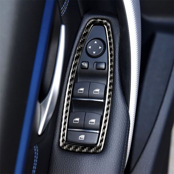 Carbon Fiber Car Lifting Panel Decorative Sticker for BMW F20 / F21 2012-2016 / F30 2013-2015 / F34 2013-2016 - Image 5