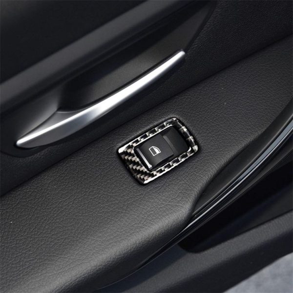 Carbon Fiber Car Lifting Panel Decorative Sticker for BMW F20 / F21 2012-2016 / F30 2013-2015 / F34 2013-2016 - Image 6