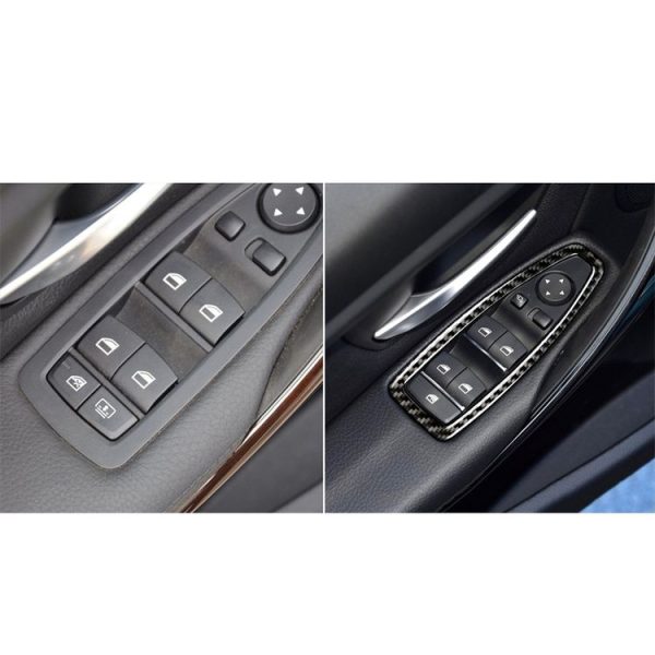 Carbon Fiber Car Lifting Panel Decorative Sticker for BMW F20 / F21 2012-2016 / F30 2013-2015 / F34 2013-2016 - Image 7