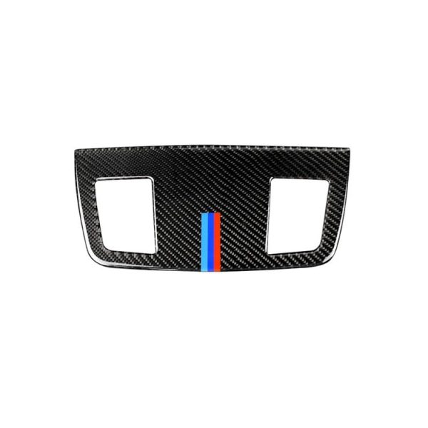 Three Color Carbon Fiber Car Instrument Large Outlet Decorative Sticker for BMW E90 2005-2012 - Image 2