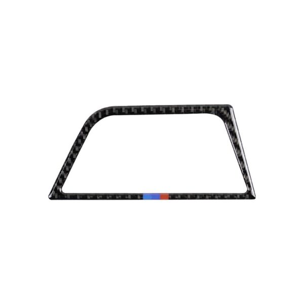 Three Color Carbon Fiber Car Copilot Air Outlet Decorative Sticker for BMW (F30) 2013-2015 / (F34) 2013-2016, Left Drive - Image 2