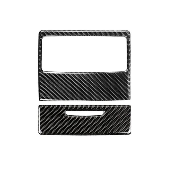 Carbon Fiber Car Rear Air Vent Combination Decorative Sticker for BMW E90 / E92 2005-2012 - Image 2