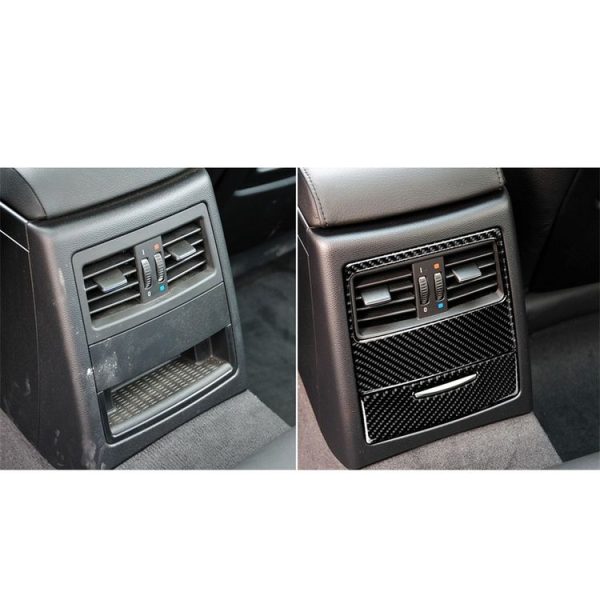 Carbon Fiber Car Rear Air Vent Combination Decorative Sticker for BMW E90 / E92 2005-2012 - Image 6
