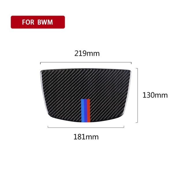 Three Color Carbon Fiber Car Instrument Speaker Panel Decorative Sticker for BMW F30 2013-2018 / F34 2013-2018 - Image 5