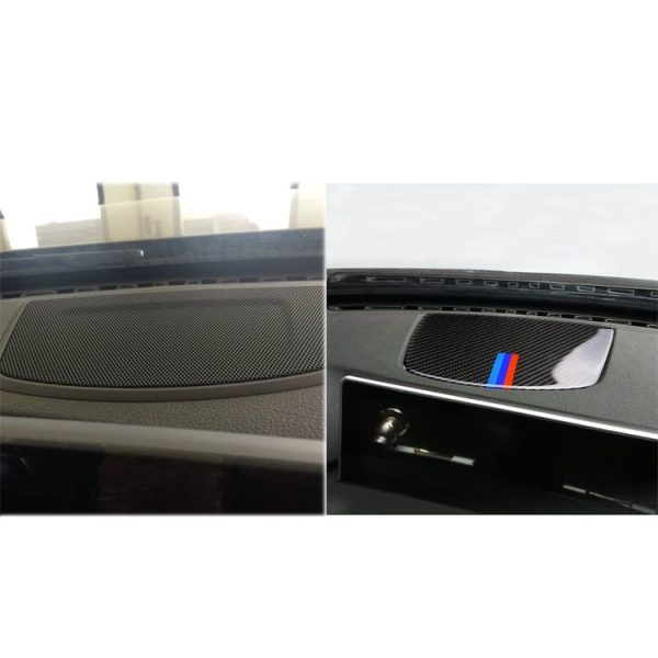 Three Color Carbon Fiber Car Instrument Speaker Panel Decorative Sticker for BMW F30 2013-2018 / F34 2013-2018 - Image 6