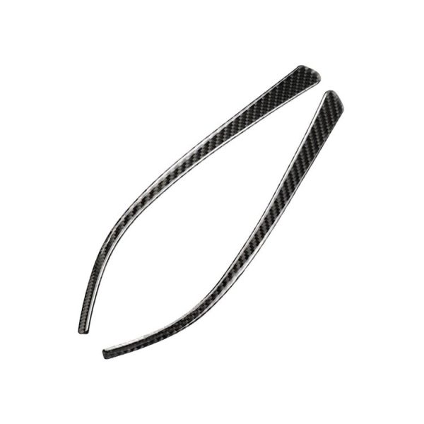 Carbon Fiber Car Rearview Mirror Bumper Strip Decorative Sticker for BMW F30 2013-2018 / F34 2013-2017 - Image 2