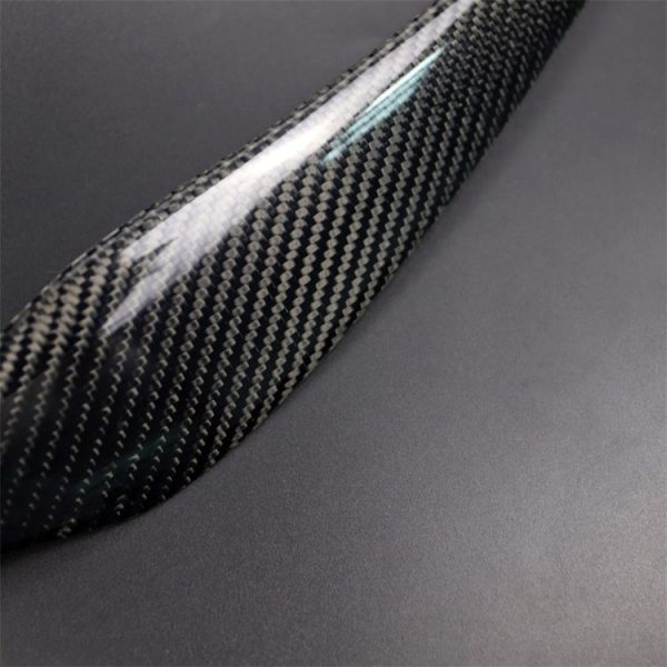 Carbon Fiber Car Mould Pressing Lamp Eyebrow Decorative Sticker for BMW E90 / E91 2005-2011 - Image 3