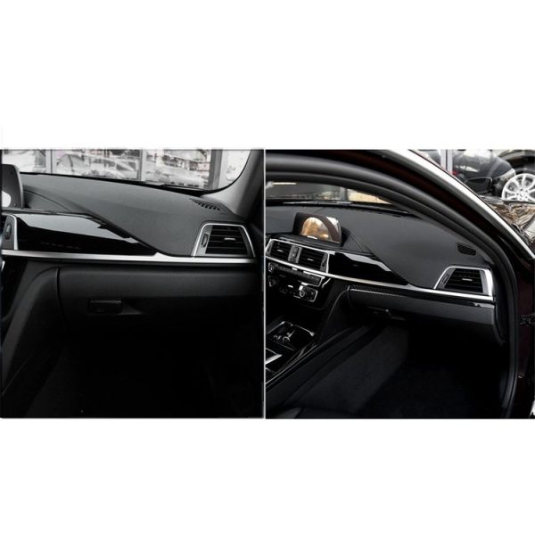 Carbon Fiber Car Copilot Central Control Decorative Sticker for BMW F30 2013-2018 / F34 2013-2018, Sutible for Left Driving - Image 6