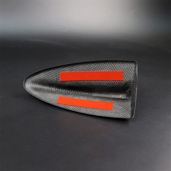 C Version Carbon Fiber Car Antenna Cover Decorative Sticker for BMW E46 / E60 / E90 / E92 - Image 3