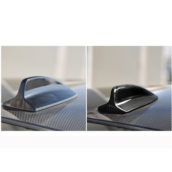 C Version Carbon Fiber Car Antenna Cover Decorative Sticker for BMW E46 / E60 / E90 / E92 - Image 5