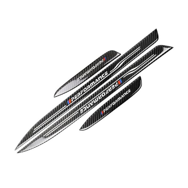 Low Edition Carbon Fiber Car Door Threshold Decorative Sticker for BMW E90 2005-2012 - Image 2