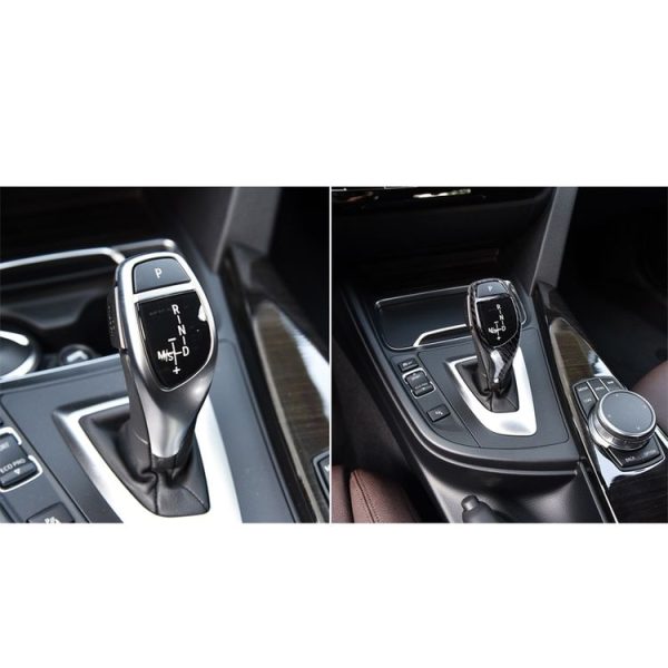 B Edition Carbon Fiber Car Hand Brake Handle Decorative Sticker for BMW F20 F30 F31 F34 (2012-2017), Sutible for Left Driving - Image 6