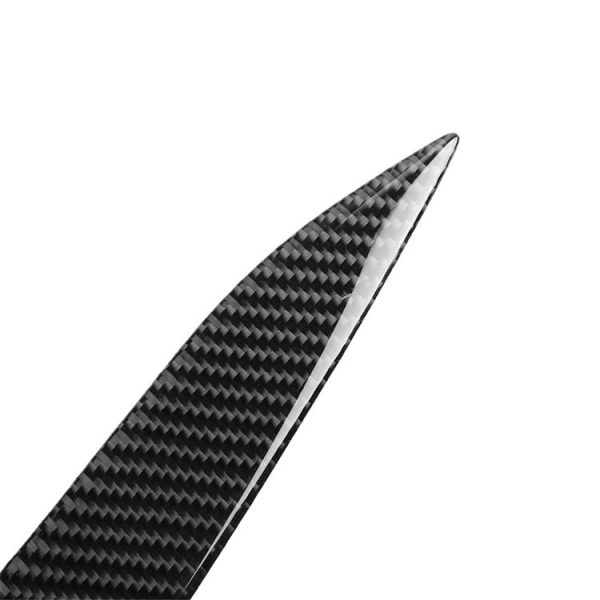 Carbon Fiber Car Lamp Eyebrow Decorative Sticker for BMW 5 Series F10 2010-2013 - Image 3