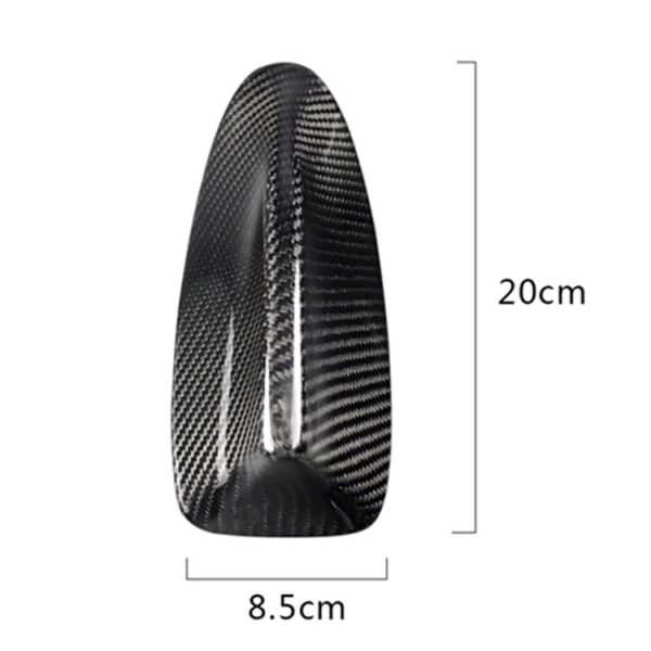 Carbon Fiber Car Antenna Decorative Cover for BMW 5 Series F10 F11 F18 2011-2016 / M5 2012-2014 / 7 Series F01 F02 2009-2014 - Image 3