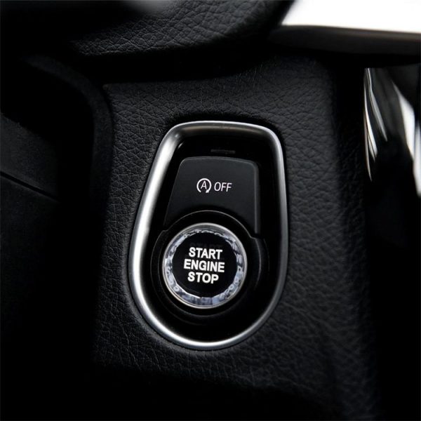 Carbon Fiber Car G / F Chassis Start Crystal Button with Start and Stop Function for BMW 1 / 2 / 3 / 4 / 5 / 6 / 7 Series - Image 5