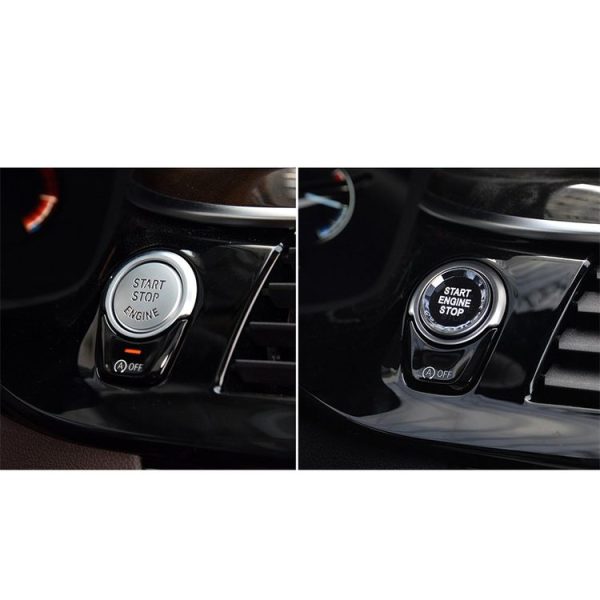 Carbon Fiber Car G / F Chassis Start Crystal Button with Start and Stop Function for BMW 1 / 2 / 3 / 4 / 5 / 6 / 7 Series - Image 7