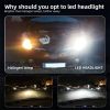 2 PCS KINGSOFE H1 DC9-36V / 18W / 6000K / 2000LM IP68 Car LED Headlight Lamps - Image 6