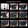 2 PCS KINGSOFE H1 DC9-36V / 18W / 6000K / 2000LM IP68 Car LED Headlight Lamps - Image 8