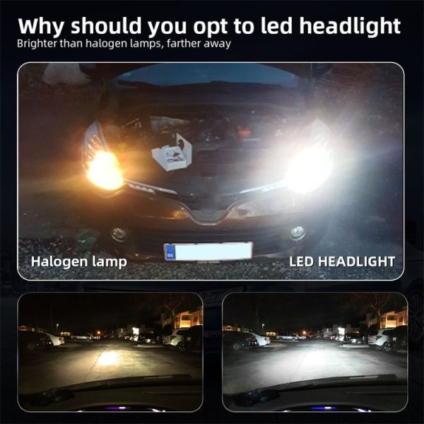 2 PCS KINGSOFE H4 / HB2 / 9003 DC9-36V / 18W / 6000K / 2000LM IP68 Car LED Headlight Lamps - Image 6