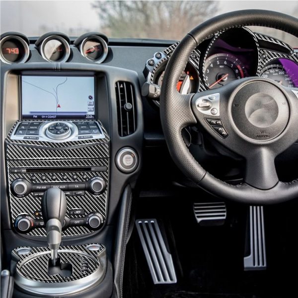 17 in 1 Car Carbon Fiber Whole Vehicle Decorative Sticker for Nissan 370Z Z34 2009-, Right Drive - Image 2