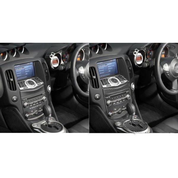 17 in 1 Car Carbon Fiber Whole Vehicle Decorative Sticker for Nissan 370Z Z34 2009-, Right Drive - Image 4