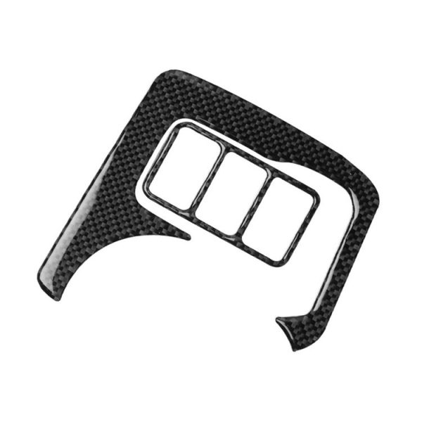 10 in 1 Car Carbon Fiber Central Control Gear Position Multimedia Decorative Sticker for Nissan 370Z Z34 2009-, Left Drive - Image 2