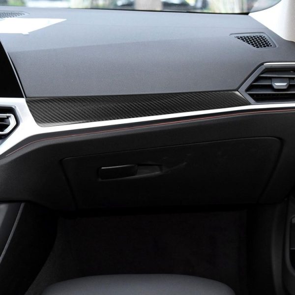 Car Carbon Fiber Central Control Decorative Strip for BMW 3 Series G20 / G28 / 325Li / 330d / 335 2019-2020, Left Drive - Image 5