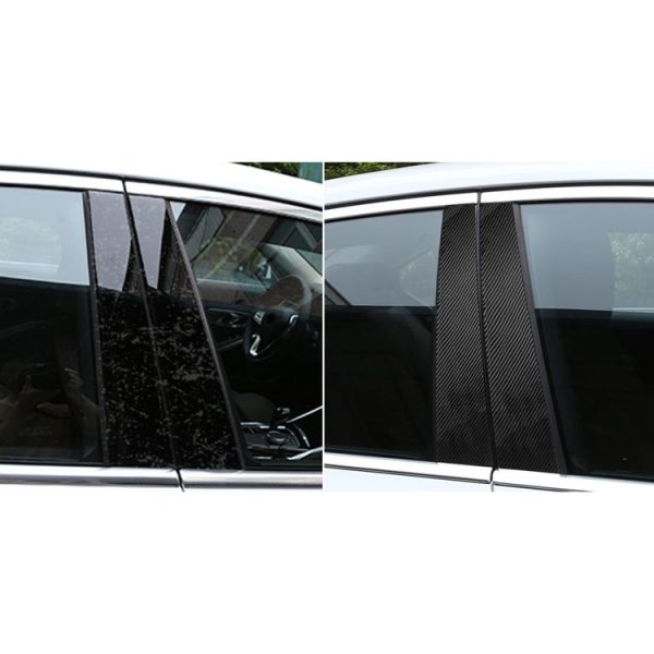 Car Carbon Fiber B Pillar Decorative Sticker for BMW 3 Series G20 / G28 / 325Li / 330d / 335 2019-2020, Left and Right Drive Universal - Image 6