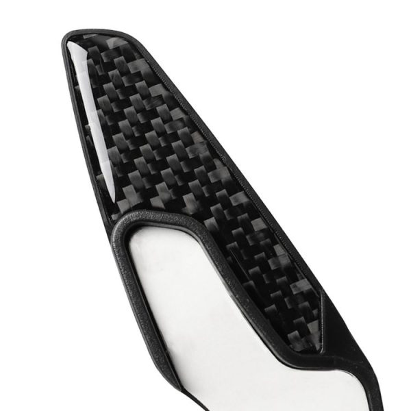 Car Carbon Fiber Steering Wheel Paddles Decorative Sticker for Lexus NX200 / 200t / 300h 2014-2021, Left and Right Drive Universal - Image 4