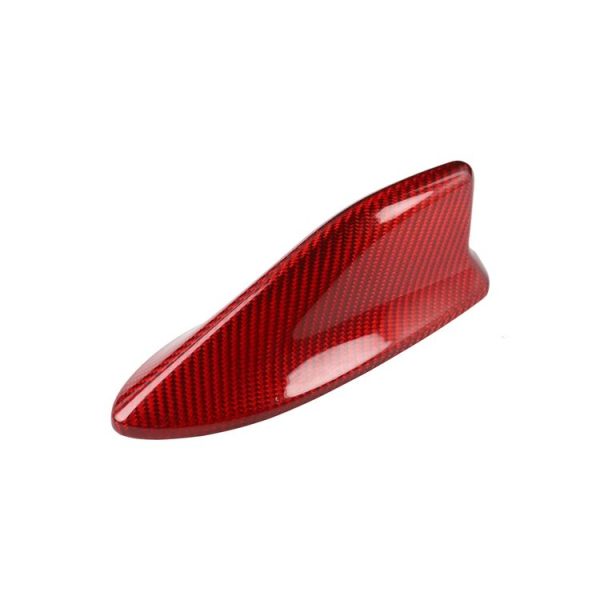 Car Carbon Fiber Antenna Decorative Cover for Subaru BRZ (Red) - Image 2