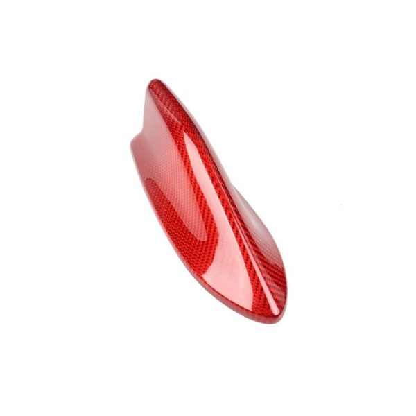 Car Carbon Fiber Antenna Decorative Cover for Subaru BRZ (Red) - Image 3