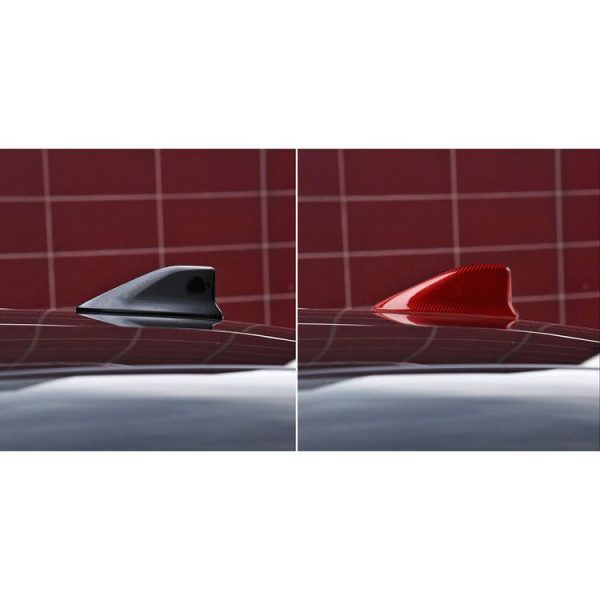 Car Carbon Fiber Antenna Decorative Cover for Subaru BRZ (Red) - Image 7