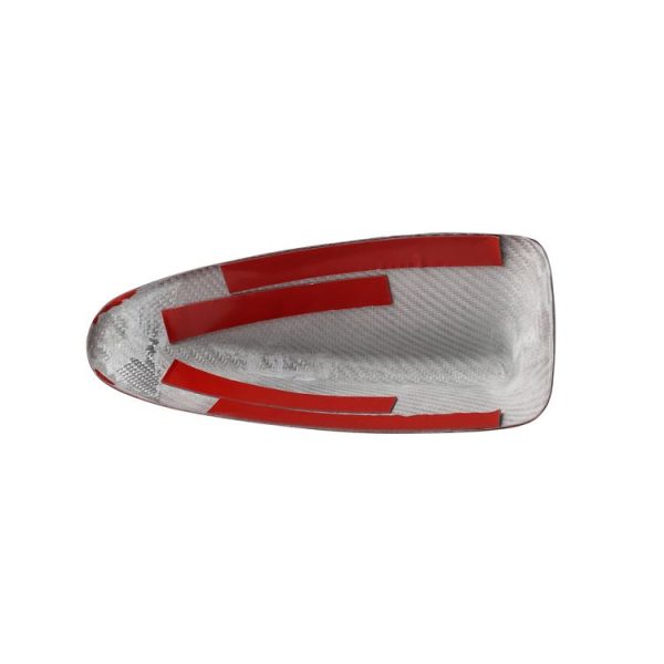 Car Carbon Fiber Antenna Decorative Cover for BMW F10, A Style (Red) - Image 5