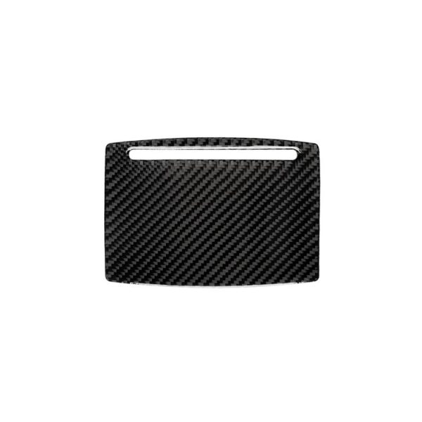 Car Carbon Fiber Water Cup Holder Panel Decorative Sticker for Audi A6 S6 C7 A7 S7 4G8 2012-2018, Left and Right Drive Universal - Image 2