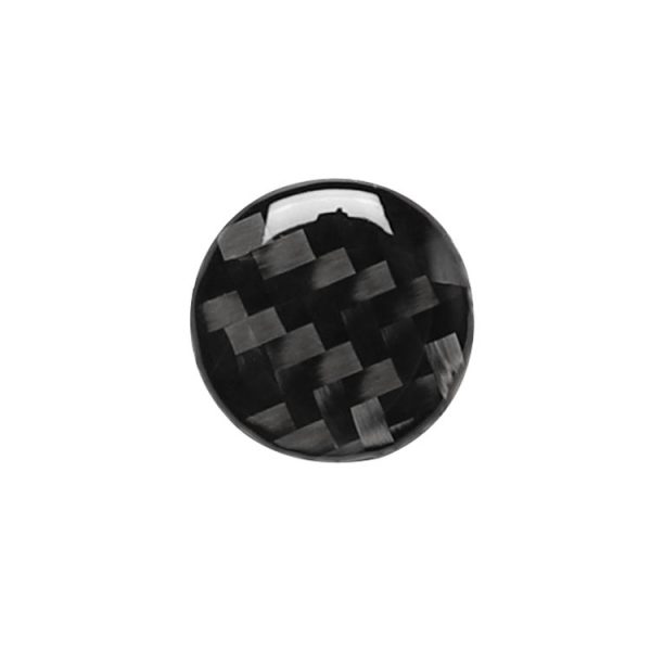 Car Carbon Fiber Air Conditioning Button Decorative Sticker for Audi A6 S6 C7 A7 S7 4G8 2012-2018, Left and Right Drive Universal - Image 3