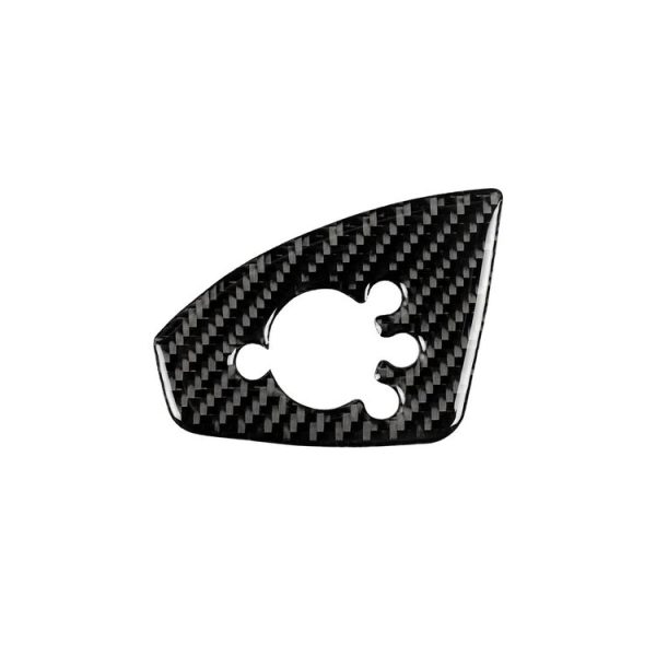 Car Carbon Fiber Door Button Decorative Sticker for Audi TT 8n 8J MK123 TTRS 2008-2014, Right Drive, B Style - Image 2
