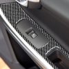 4 PCS Car Carbon Fiber Window Lifting Panel Decorative Stickers for Volvo V60 2010-2017 / S60 2010-2018, Left and Right Drive Universal - Image 6