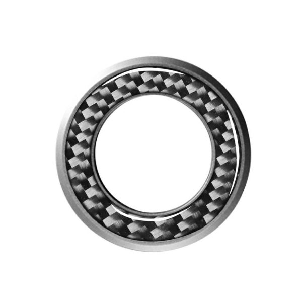 Car Carbon Fiber Ignition Key Ring Decorative Sticker for Chevrolet Cruze 2009-2015, Left and Right Drive Universal (Silver) - Image 2