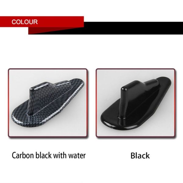 Universal Car Modification EVO Style Car Roof Radio Signal Shark Fin Decoration Accessories, Carbon Fiber Texture Style - Image 7