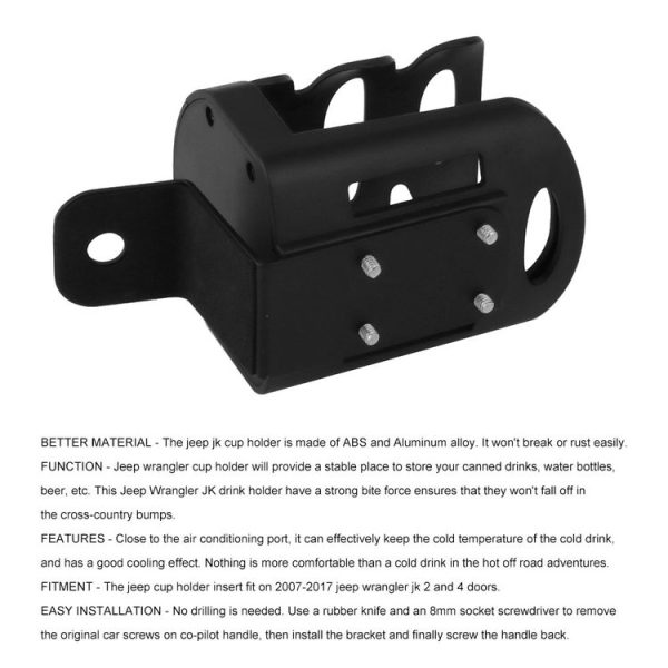 Multi-functional Car Cup Holder Drink Holder for Suzuki Jimny - Image 4