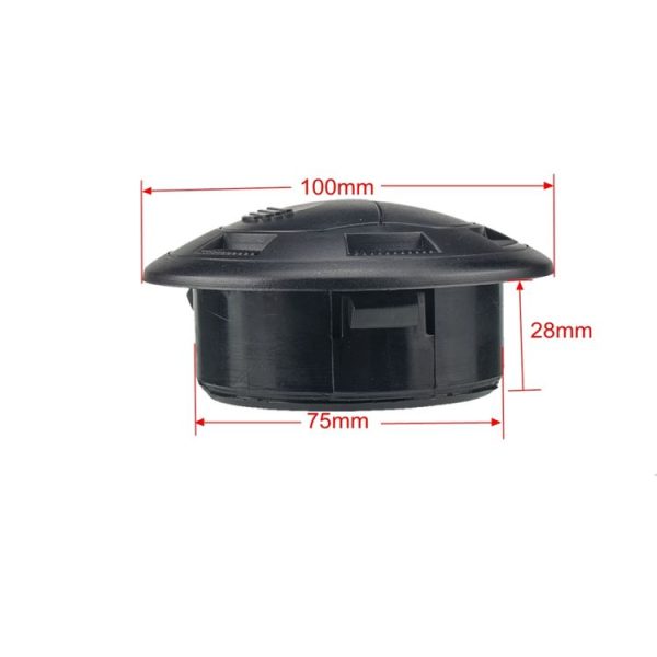 Universal AC Air Outlet Vent with Grid or RV Bus Boat Yacht Auto Air Conditioner Vent Replacement Parts Car Accessories, Size: 100 x 75mm - Image 5