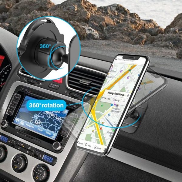 C04C Universal Car Tray Type Airbag Mount Bracket Phone Holder - Image 6