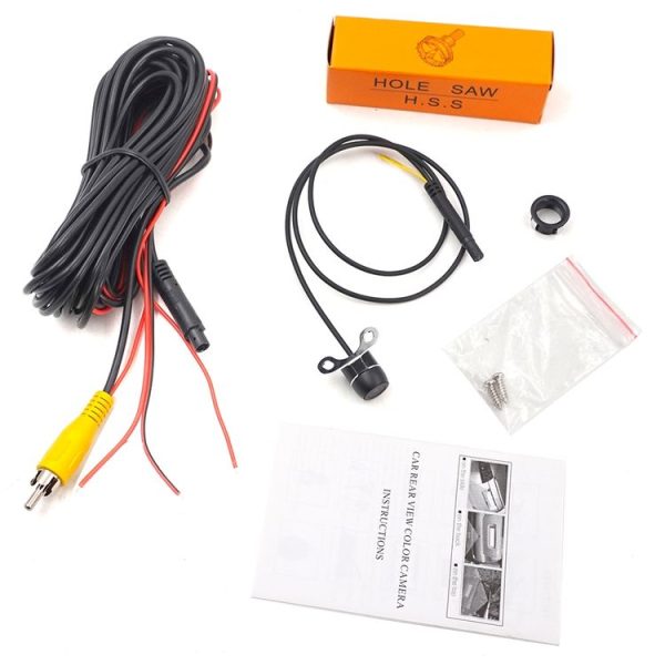 640x480 Pixel Waterproof Car Auto-sensitivity 12mm Mini Butterfly Rear View Backup Reverse Camera - Image 7