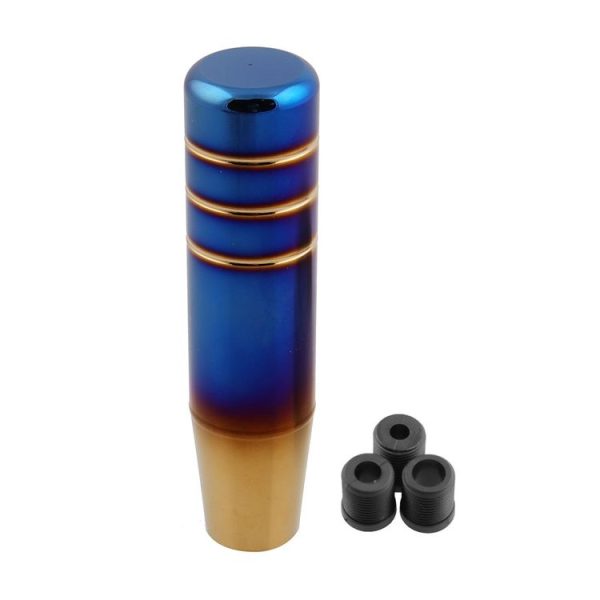 Universal Car Aluminum Alloy Gear Shift Knob Modified Shifter Lever Knob, Length: 13cm - Image 5
